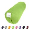Sol Living Yoga Bolster Pillow for Restorative Yoga Meditation Bolster 100% Cotton Cylindrical Meditation Cushion Firm Cushion Bolster Washable Cover for Balance Support Asana Poses view 1