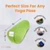 Sol Living Yoga Bolster Pillow for Restorative Yoga Meditation Bolster 100% Cotton Cylindrical Meditation Cushion Firm Cushion Bolster Washable Cover for Balance Support Asana Poses view 2