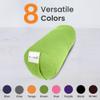 Sol Living Yoga Bolster Pillow for Restorative Yoga Meditation Bolster 100% Cotton Cylindrical Meditation Cushion Firm Cushion Bolster Washable Cover for Balance Support Asana Poses view 3