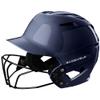 EvoShield XVT 2.0 Gloss Batting Helmet with Facemask - Navy, Medium/Large view 1