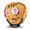 Franklin Sports Field Master Baseball + Softball Glove - Adult + Youth Glove - 12.5 Inch - Left Hand Throw - Men's + Women's - Camel Brown view 2