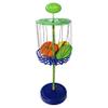 Nerf Disc Golf Starter Set - (3) Mini Golf Discs + (1) Target Basket Included - Complete Portable Set for Backyard + Beach Play view 1
