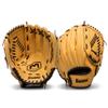 Franklin Sports Field Master Baseball + Softball Glove - Adult + Youth Glove - 13.0 Inch - Right Hand Throw - Men's + Women's - Camel Brown view 3