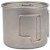 Olicamp Titanium Space Saver Camping Mug with Lid, 550 mL view 1
