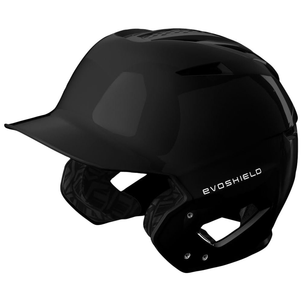 EvoShield XVT 2.0 Gloss Batting Helmet - Black, Small/Medium