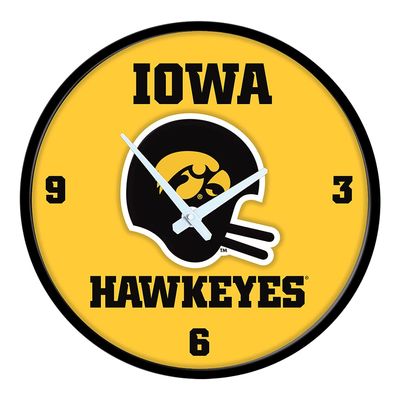The Fan-Brand NCAA: Vintage - Modern Disc Wall Clock - Sports Team Bar Sign Dcor - Home, Dorm, Garage, Office, Fan Cave