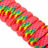 Jeffers Equine Nylon Horse Lead Rope, 5/8" x 8', Pink - Heavy Duty, Durable Nylon Rope with Bolt Snap, Rust Resistant Brass Hardware for Horses - Training, Grooming, & Equestrian Accessories view 3