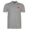 Polo Shirts for Men Jerusalem Cross Embroidered Short Sleeve Mens Polo Shirts (Grey,Medium,Medium) view 1