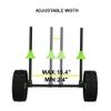 FDB Folding Kayak Canoe Boat Carrier Dolly Trailer Tote Trolley Transport Cart Wheel, Strong Load Capacity, Suitable for Kinds of Kayaks and Canoe view 3