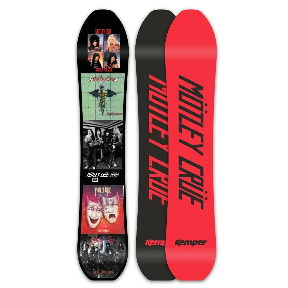 Kemper Unisex Freestyle Motley Cre Snowboard - 2022/2023 Size 146cm