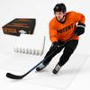 Skateable Synthetic Ice Tiles  1818 Interlocking Tiles for Skating, Shooting & Stickhandling  Self-Lubricating, Durable Surface for Indoor & Outdoor Year-Round Training (10 pcs/pack, 21 SQFT) view 1