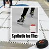 Skateable Synthetic Ice Tiles  1818 Interlocking Tiles for Skating, Shooting & Stickhandling  Self-Lubricating, Durable Surface for Indoor & Outdoor Year-Round Training (10 pcs/pack, 21 SQFT) view 3