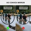 Bike Mirror, 2 Pcs 360 Rotatable Bar End Bicycle Mirrors for Handlebars, Wide Angle Convex Bike Mirrors Handlebar Rearview Mirror Bike Mirrors for Handlebar End Mount Mountain Road Adult Bike Cycling view 2