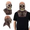 Bulex Halloween Scary Skull Mask Realistic Face Skeleton Headgear Creepy Biochemical Latex Horror Mask Adult for Halloween Cosplay view 1