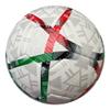 XEDGE Official Size Soccer Ball,Size 5 Training Ball for Girls,Boys,Youth Teenagers,Adults,Machine Stitched for Indoor Outdoor Play (Red Green, Size 5) view 2