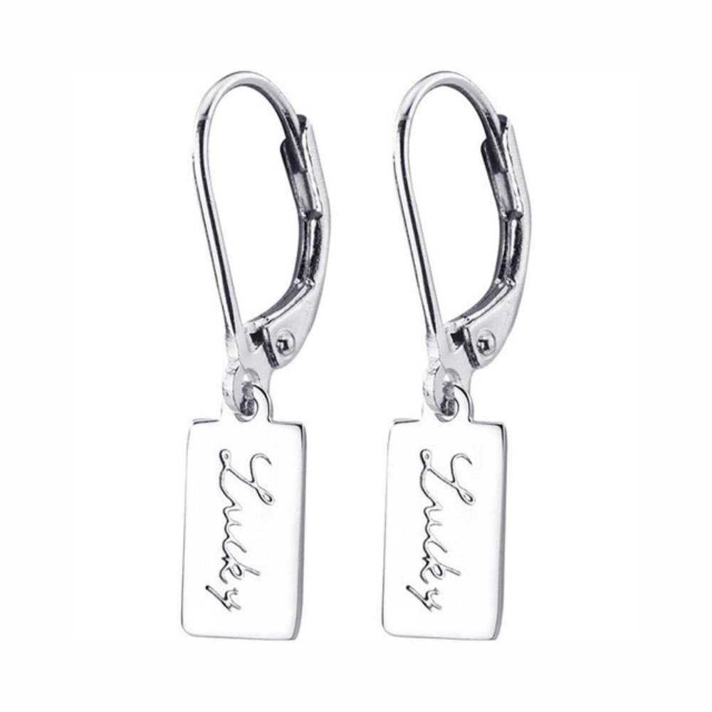DAOMEI Real 925 Sterling Silver Earrings Women Fashion Heart/Star Small Love Stud Ear Clip Jewelry Gift