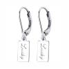 DAOMEI Real 925 Sterling Silver Earrings Women Fashion Heart/Star Small Love Stud Ear Clip Jewelry Gift view 1
