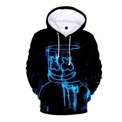 Sudadera Con Capucha Para Hombre, Con Estampado 3d De DJ, Chaqueta De Dibujos Animados, Abrigo, Ropa De Gran Tamao,WH278,XX