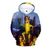 Sudadera Con Capucha Para Hombre, Con Estampado 3d De DJ, Chaqueta De Dibujos Animados, Abrigo, Ropa De Gran Tamao,WH281,S view 1