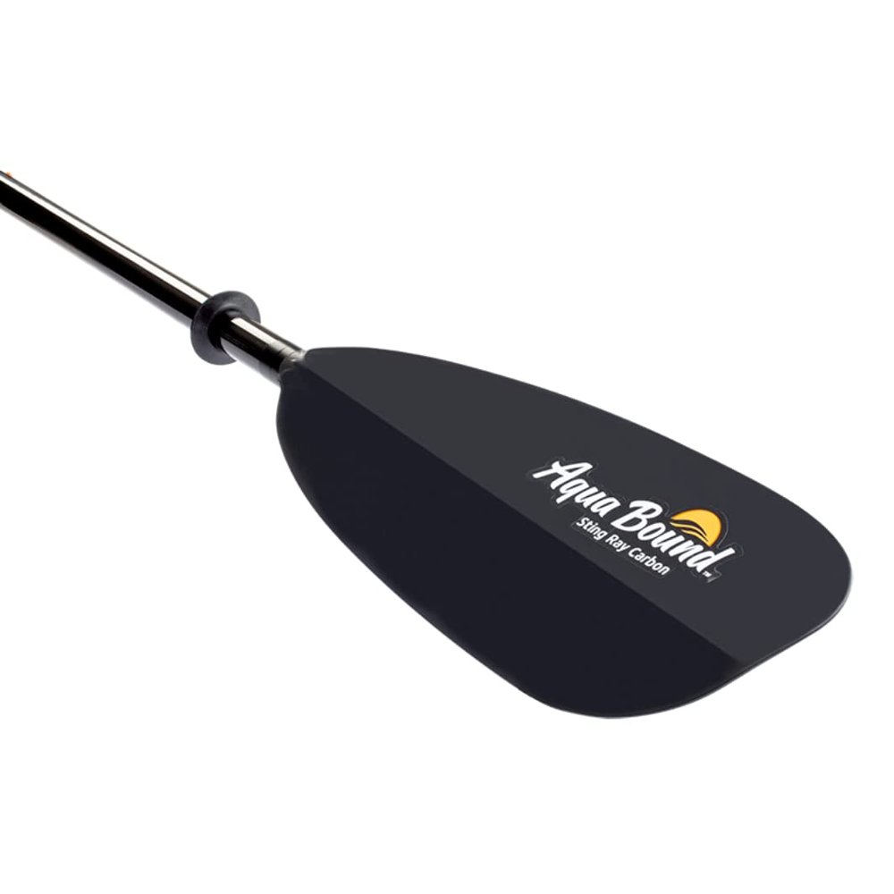 AQUA BOUND Sting Ray Carbon 2-Piece Kayak Paddle (Versa Lok, 220-235 cm)