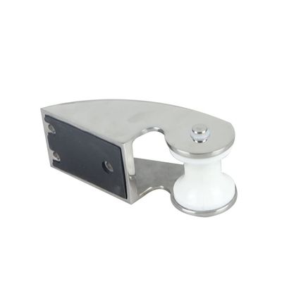 ihreesy Boat Bow Roller Bracket,Stainless Steel Bow Roller Holder Rubber Roller Bracket Roller Assembly Roller Lift Roller for Boat Yacht