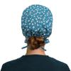 ABAMERICA Working Cap with Button Long Hair, Adjustable Working Hat Ponytail Holder, Tie Back Hats for Women, One Size view 4