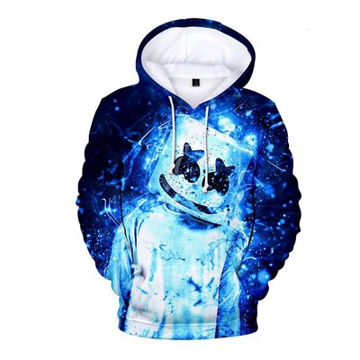 Sudadera Con Capucha Para Hombre, Con Estampado 3d De DJ, Chaqueta De Dibujos Animados, Abrigo, Ropa De Gran Tamao,WH277,XS