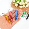 Camping Whistle with Keychain Aluminum Emergency Survival Whistle for Camping Hiking Hunting Outdoors Sport - Black view 4