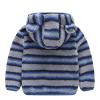 Toddler Kids Girls Casual Zip Up Cartoon Ear Fleece Hooded Jacket Coat Long Sleeve Thicken Girls (Dark Blue, 3-6 Months) view 2