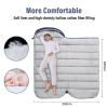 BISINNA XXL Sleeping Bag(90.55"x39.37") for Big and Tall Adults,3-4 Seasons Plus Size Warm and Comfortable Waterproof Lightweight Sleeping Bag Great for Camping Backpacking Hiking Indoor & Outdoor view 3