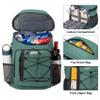Backpack Coolers Insulated Leak Proof 30 Cans with Reusable Ice Packs, 2 Insulated Compartments Cooler Bags Portable Lightweight Beach Travel Camping Lunch Backpack for Men and Women view 2