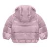 Toddler Boys Girls Winter Windproof Cartoon Shine Bear Hooded Coat Jacket Kids Little Girls Jackets (Pink, 2-3 Years) view 2