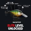Rapala Shad Rap Elite 3.0 inches (7.5 cm) GDGO (Gilded Gold Orange) Crankbait, 1 Piece view 2