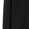 Men's Full Zip Running Track Jacket Loose Fit Zipper Mock Neck Sweatshirt Lightweight Workout Athletic Jackets (Black,X-Large) view 4
