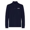 L8502-LXYB Polo Shirts for Men Police Embroidered Long Sleeve Mens Polo Shirts (Navy,XXL,XX-Large) view 1