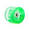 KAUYITWA 65mm Light Up Skateboard Wheels 78A + ABEC-9 Bearing Steel (Pack of 4) (Green) view 1