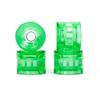 KAUYITWA 65mm Light Up Skateboard Wheels 78A + ABEC-9 Bearing Steel (Pack of 4) (Green) view 2