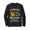 36th Year Wedding Anniversary Long Sleeve T-Shirt view 1