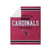 Arizona Cardinals NFL Team Property Sherpa Plush Throw view 1