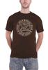 Black Sabbath 'Henry Pyramid Emblem' (Brown) T-Shirt (Small) view 1