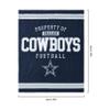 Dallas Cowboys NFL Team Property Sherpa Plush Throw view 3