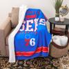 FOCO Philadelphia 76ers NBA Team Property Sherpa Plush Throw view 2