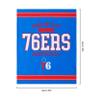 FOCO Philadelphia 76ers NBA Team Property Sherpa Plush Throw view 3
