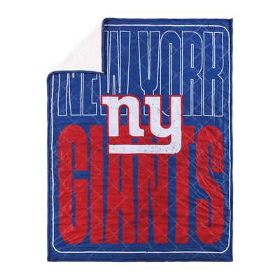 New York Giants NFL Big Game Sherpa Lined Throw