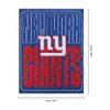 New York Giants NFL Big Game Sherpa Lined Throw view 3