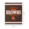 Cleveland Browns NFL Team Property Sherpa Plush Throw view 3