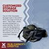 Vertx VTAC Stackable Storage Cube, Car Tactical Gear Carry Bag Organizer, Ammo, Mag, Clothing, Medical Storage Travel Carrying Containers, 25.5L Capacity, LG view 2