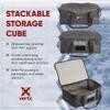 Vertx VTAC Stackable Storage Cube, Car Tactical Gear Carry Bag Organizer, Ammo, Mag, Clothing, Medical Storage Travel Carrying Containers, 25.5L Capacity, LG view 4