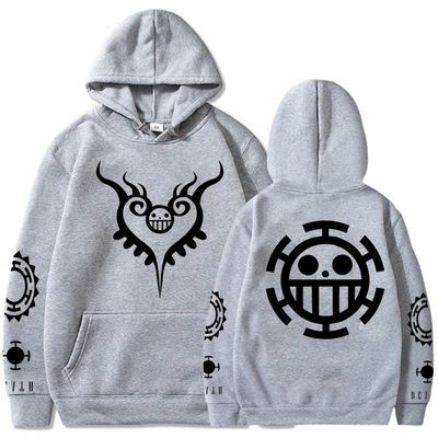 EMIVIA Sudadera Con Capucha De Una Pieza, Holgada, Unisex, Con Estampado De Ley,Gris,4XL