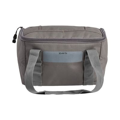 Vertx VTAC Stackable Tool Pouch Cube Storage Organizer, Car Tactical Gear Carry Bag, Ammo, Mag, Portable EDC Tool Storage Travel Carrying Containers, 10L Capacity, MD, Snow Line Grey (F1 VTX5706)